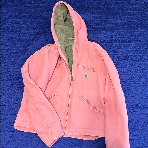 Carhartt Jackets & Blazers - Vintage Bubblegum Pink Carhartt Jacket💓